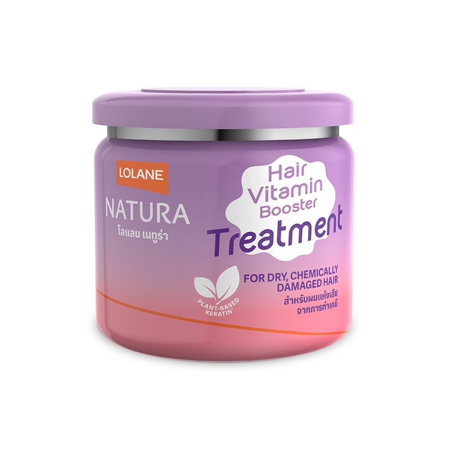 Lolane Lolane Natura Hair Vitamin Booster Treatment For Dry Chemically Damaged Hair 250 G.