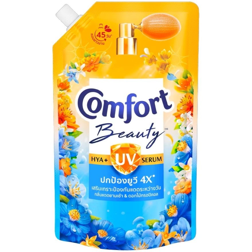 Comfort Comfort Beauty UV Concentrated Fabric Softener Morning Sunlight Tropical Flower470Ml.