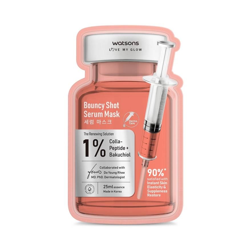 Watsons Bouncy Shot Serum Mask. 1sheet.