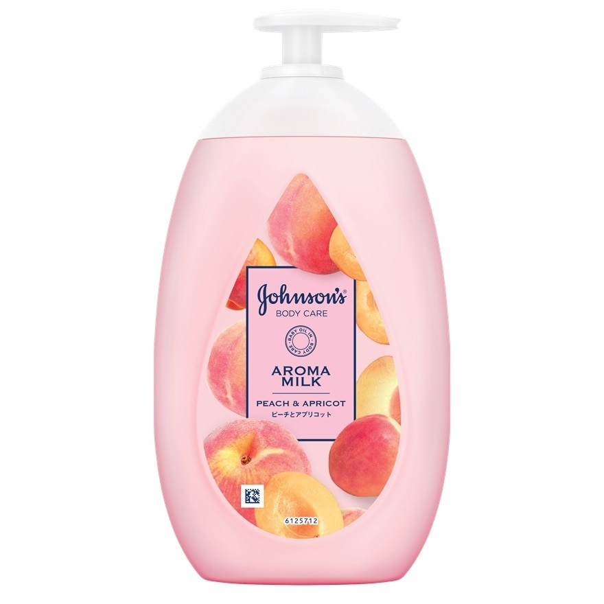 Johnson จอห์นสัน บอดี้ แคร์ อโรม่า มิลค์ พีช แอนด์ เอพริคอต 500 มล.