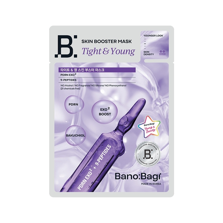 Banobagi บาโนบากิ มาสก์ ไทท์ แอนด์ ยัง สกิน บูสเตอร์ 1 แผ่น