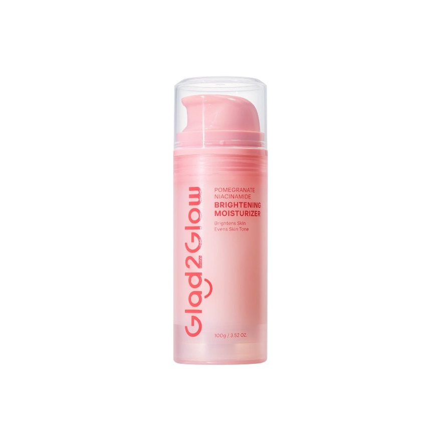 Glad2Glow Glad2Glow Moisturizer Pomegranate Niacinamide Brightening 100 G.