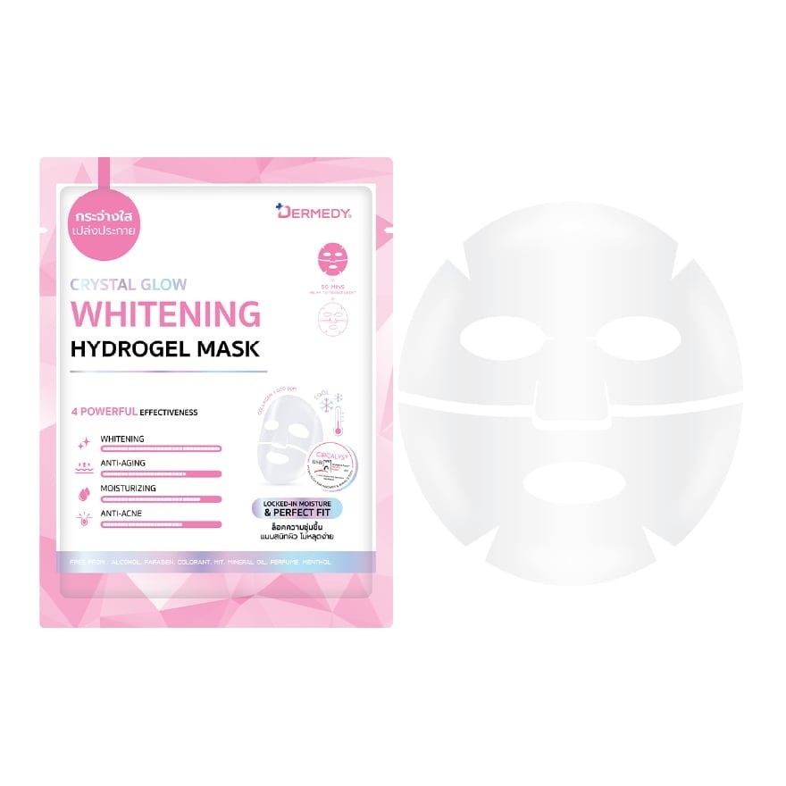 Dermedy Hydrogel Mask Crystal Glow Whitening 1'S
