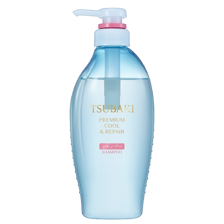 Tsubaki ซึบากิ แชมพู พรีเมียม คูล แอนด์ รีแพร์ 450 มล.