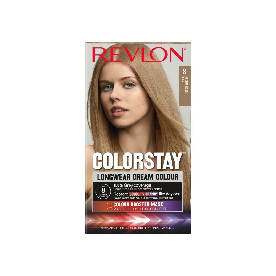 Revlon Revlon Cream Colour Colorstay Longwear No.8 Medium Blonde