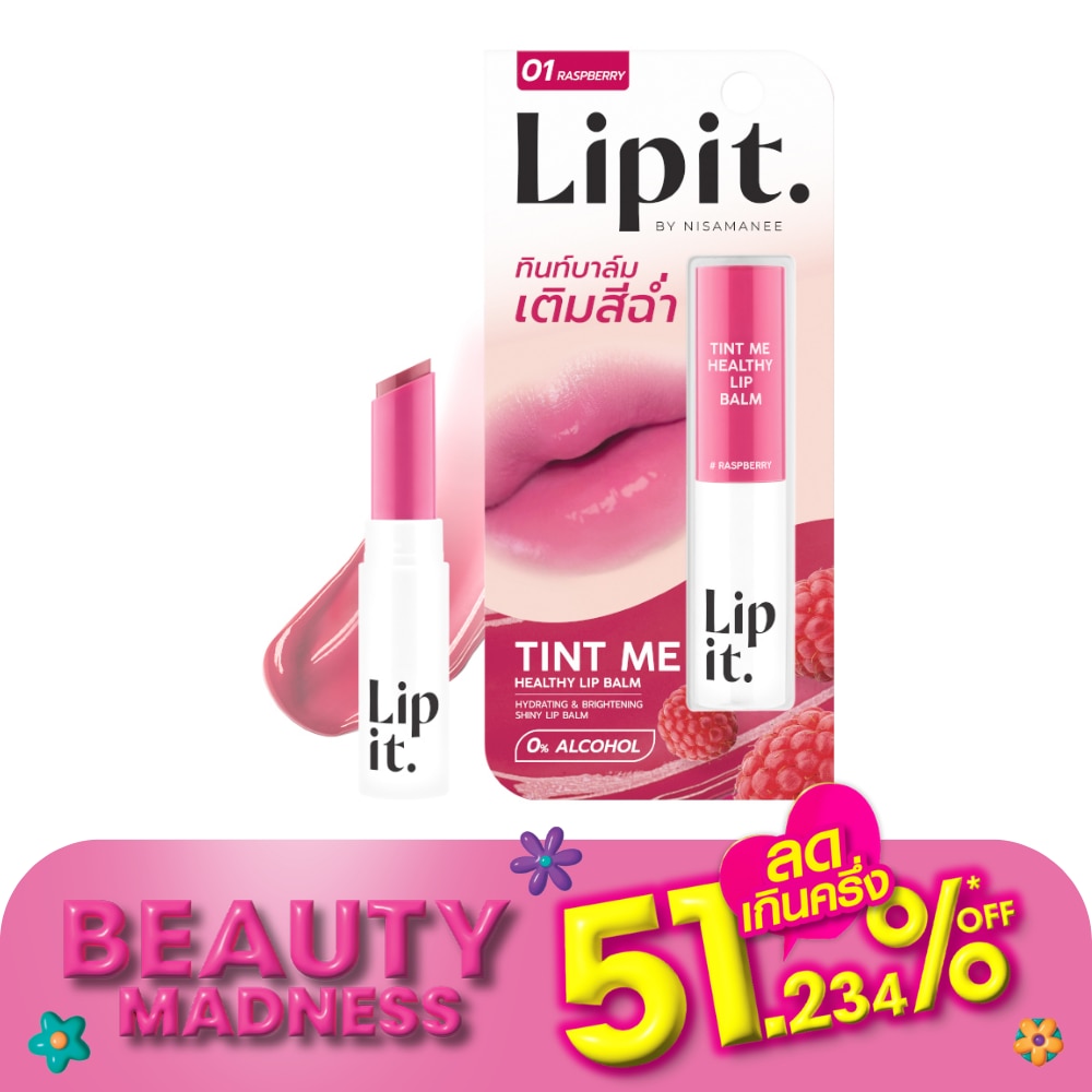 Lip It #Lip It Tint Me Healthy Lip Balm 01