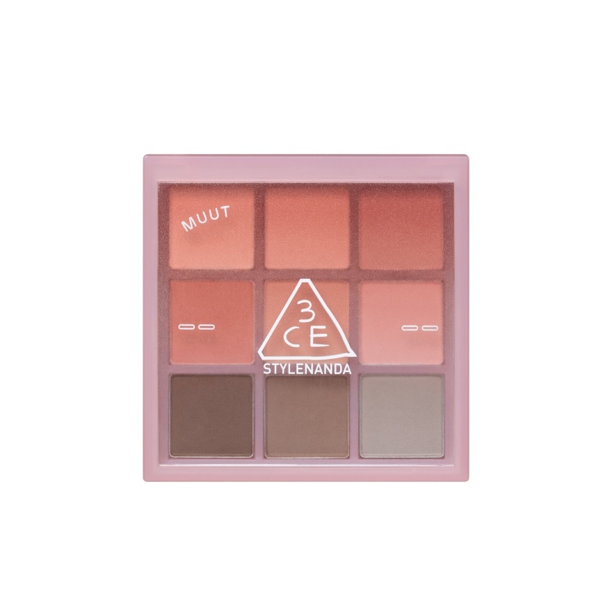 3CE MUUT Multi Eye Color Palette 8.5g.  New Neutrals