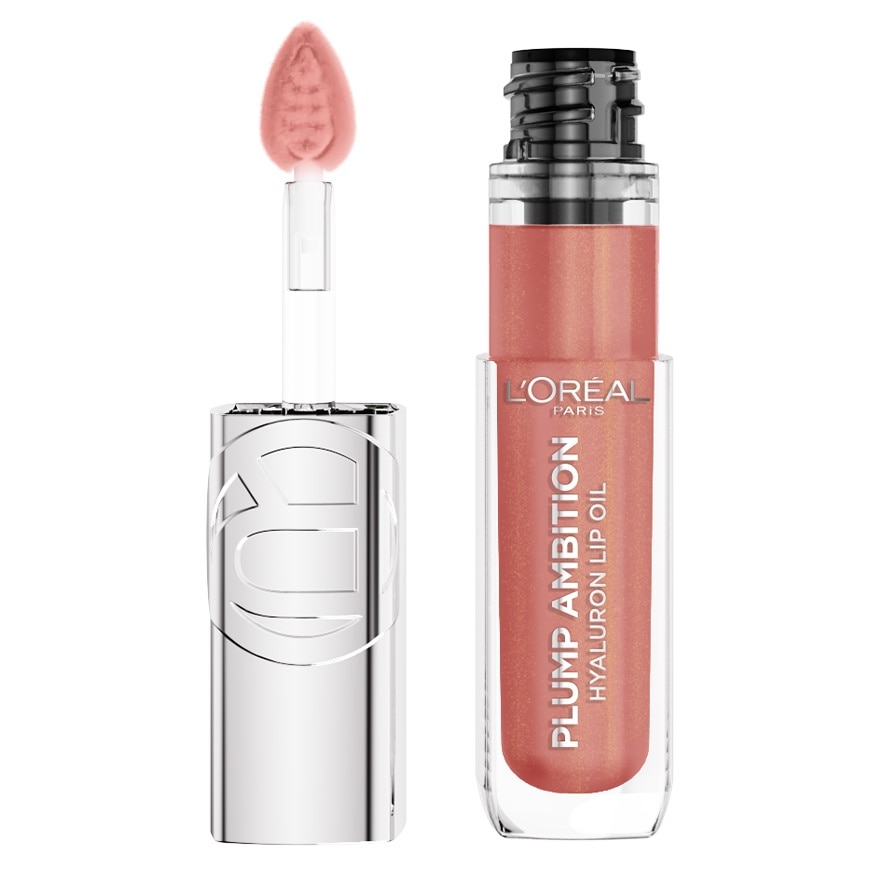L'Oreal Plump Ambition Lip Oil 5ml. 650 Nude Macaron