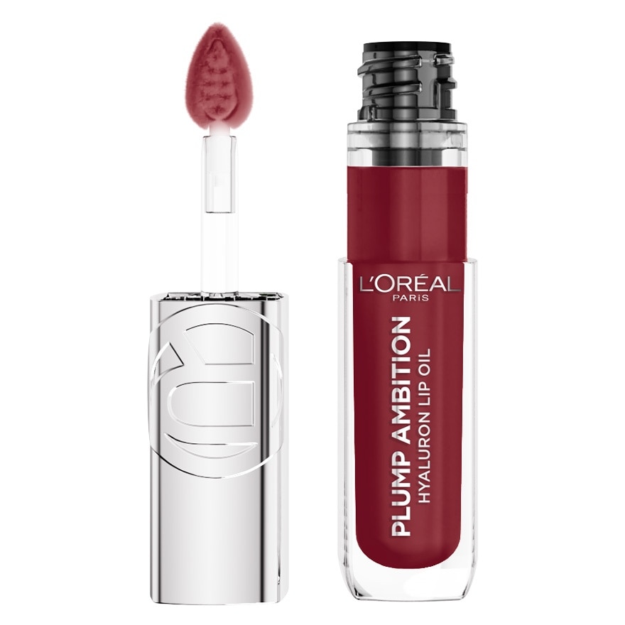 L'Oreal Plump Ambition Lip Oil 5ml. 490 Berry Jolie