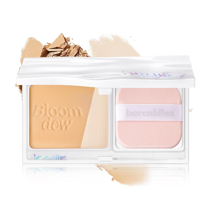 Barenbliss Bloomdew Cover Glow Two Way Cake 6g. LW0 Hibiscus