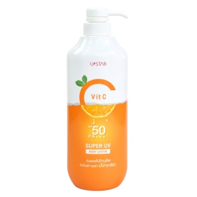 UStar Ustar Vit C Super UV Body Lotion SPF50 PA+++ 400g.