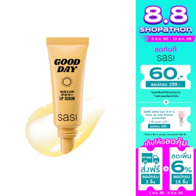 Sasi Sasi Good Day Color  Care SPF 30 PA+++ Lip Serum 5g.
