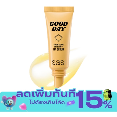 Sasi ศศิ กู๊ด เดย์ คัลเลอร์ แอนด์ แคร์ SPF30 PA+++ ลิป เซรั่ม 5ก. image