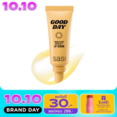 Sasi ศศิ กู๊ด เดย์ คัลเลอร์ แอนด์ แคร์ SPF30 PA+++ ลิป เซรั่ม 5ก. image