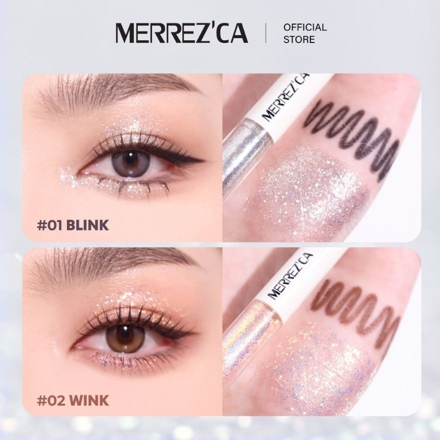 Merrezca Duo Perfect Glitter Liner 0.3g. 02 Wink