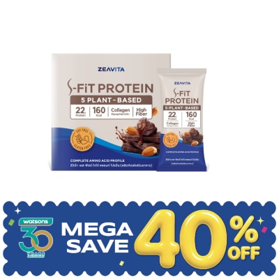 Zeavita - Zeavita S-Fit Cocoa Plant Protein 10 Sachets image