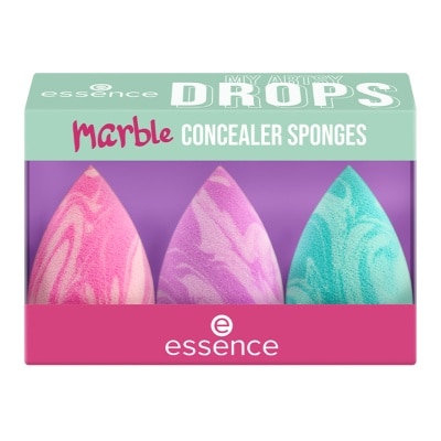 Essence Essence My Artsy Drops Concealer Sponges 3pcs. 01 Ready To Marble