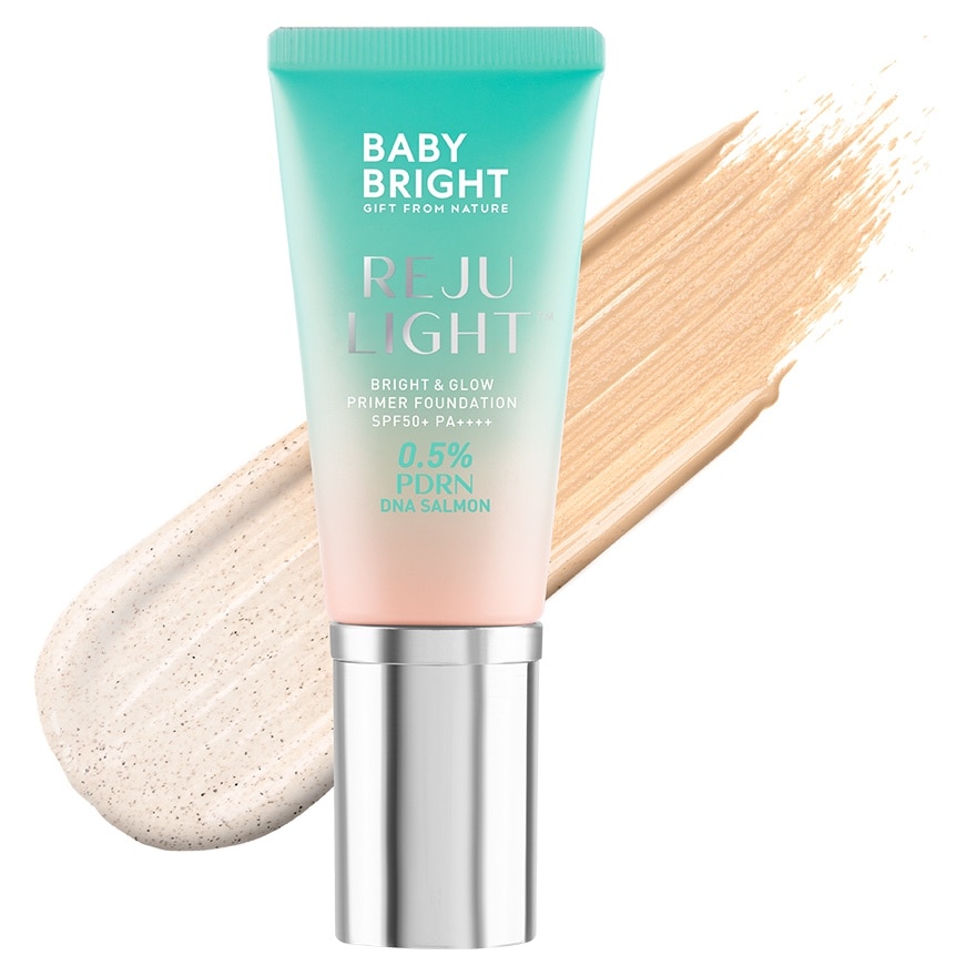 Baby Bright Baby Bright Rejulight Bright  Glow Primer Foundation SPF50+ PA++++ 30g. 22 Natural Be
