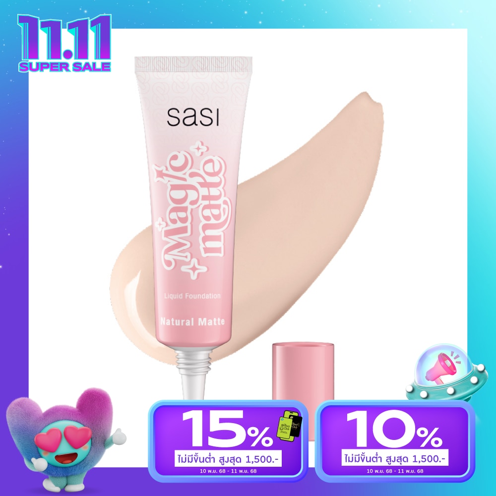 Sasi Sasi Magic Matte Liquid Foundation 10