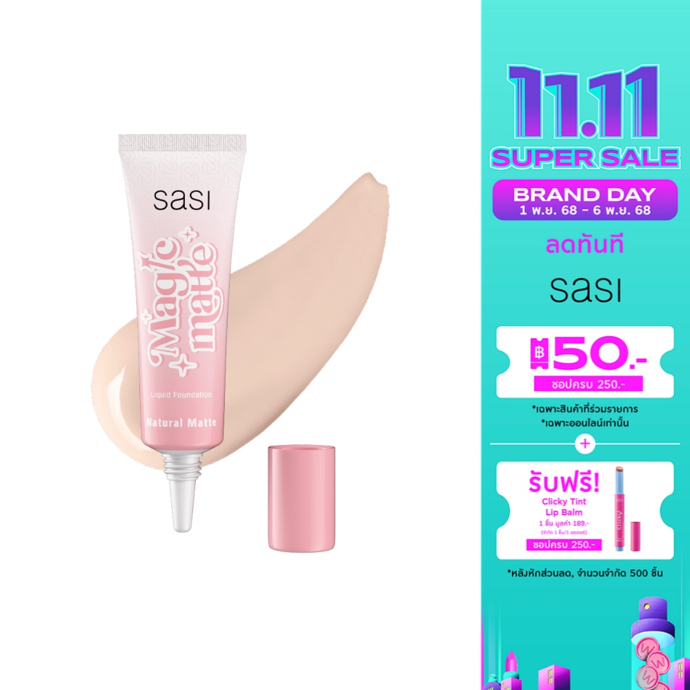 Sasi Sasi Magic Matte Liquid Foundation 10