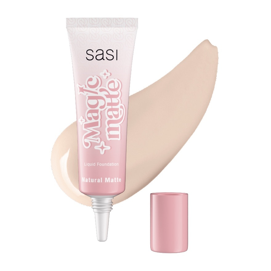 Sasi ศศิ เมจิก แมท ลิควิด ฟาวน์เดชั่น 15มล.  10 เพิร์ล