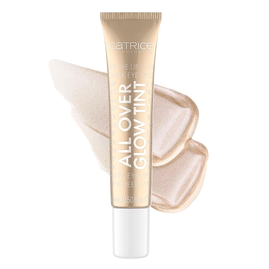 Catrice คาทริซ ออล โอเวอร์ โกลว์ ทิ้นท์ 15มล. 010 บีมมิ่ง ไดมอนด์
