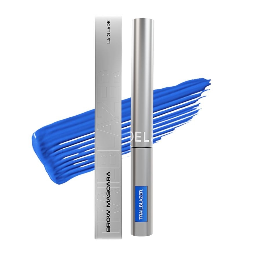 LA GLACE Trailblazer Brow Mascara 4g. 10 Paint The Town Blue