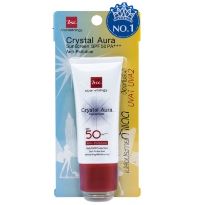 BSC BSC Crystal Aura Sunscreen Anti-Pollution SPF50 PA+++ 25g.