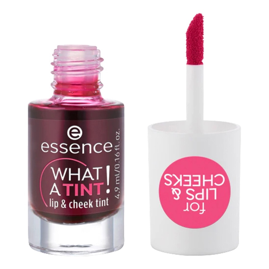 Essence What A Tint Lip  Cheek Tint 4.9ml. 01 Kiss From A Rose