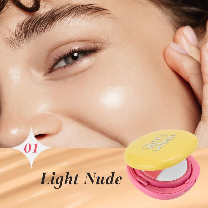 GLOW CUSHION LIGHT BEIGE 13g レフィル3個セット MISSHA - Glow Cushion Light - 3 Colors | YesStyle