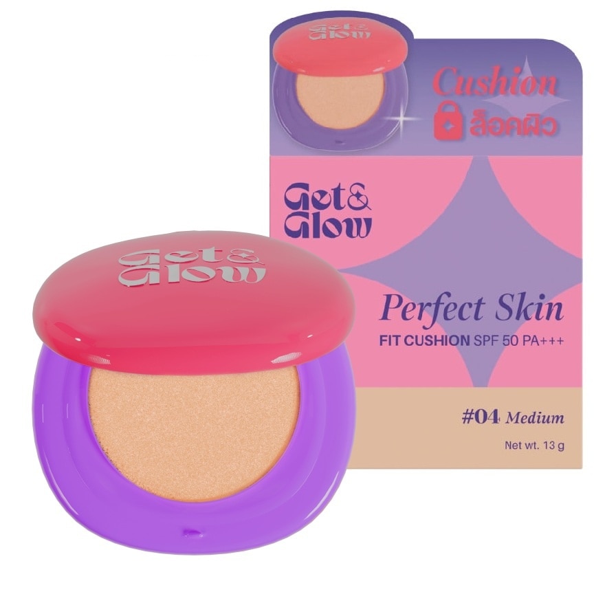 GetGlow Perfect Skin Fit Cushion 13g. 04 Medium