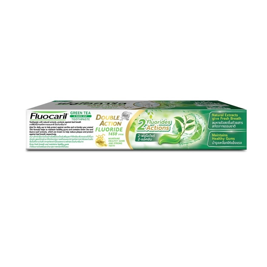 Fluocaril Toothpaste Green Tea Breath Expert 150 G.Twin Pack