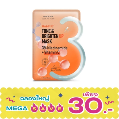 WATSONS - วัตสัน โทน ไบรท์เท่น อัพ มาสก์ 1 แผ่น. image