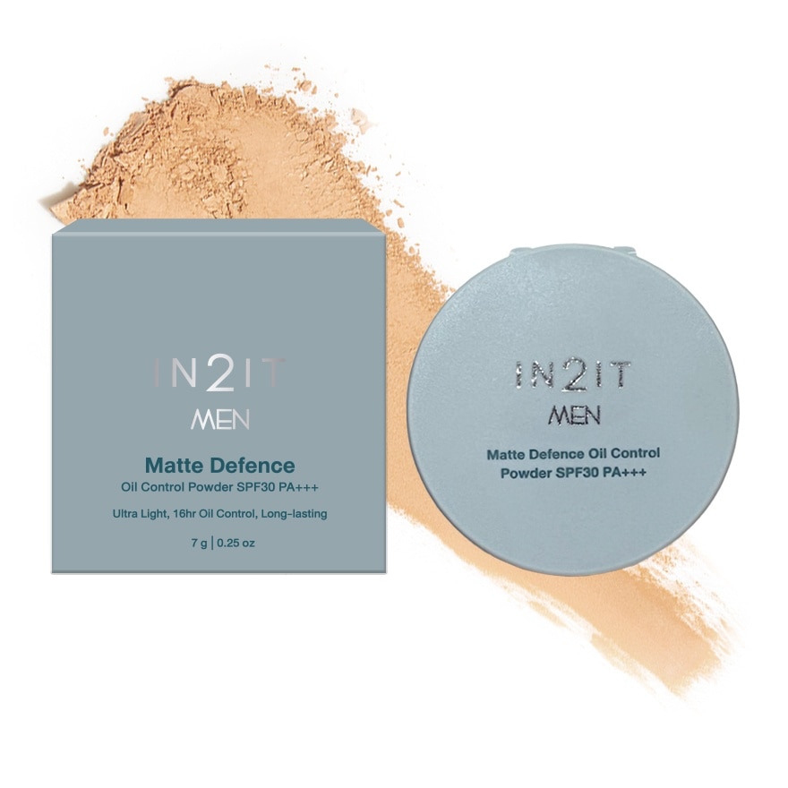 อินทูอิท เมน แมตต์ ดีเฟนซ์ ออยล์ คอนโทรล พาวเดอร์ SPF30 PA+++ 7ก. 02 แทน
