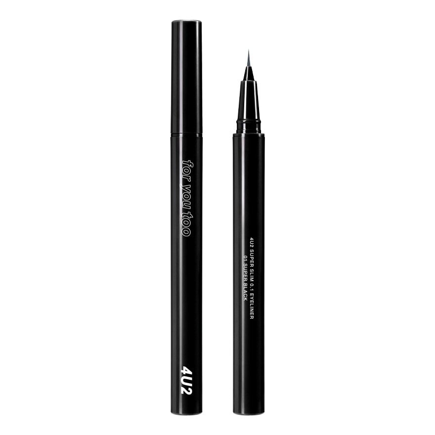 4 U 2 #4U2 Super Slim 0.1 Eyeliner 0.5g 01