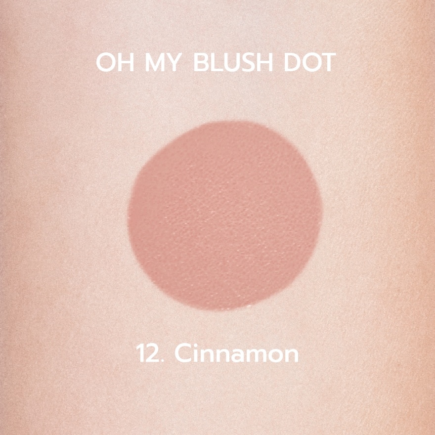 2P Original Oh My Blush Dot 3g. 12 Cinnamon