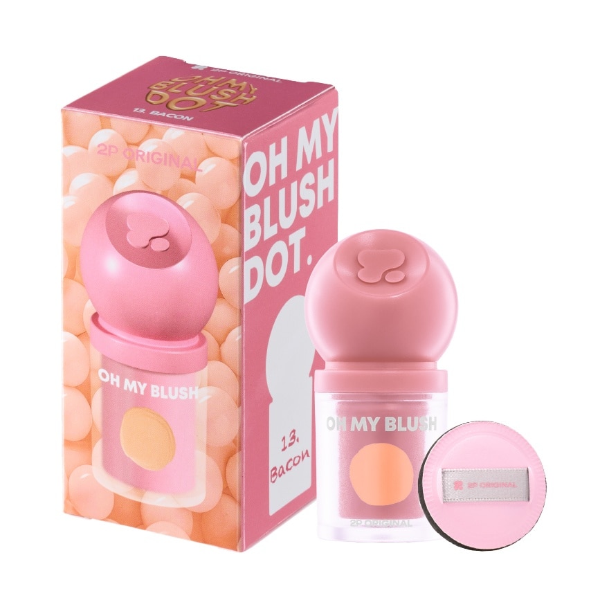 2P Original Oh My Blush Dot 3g. 13 Bacon