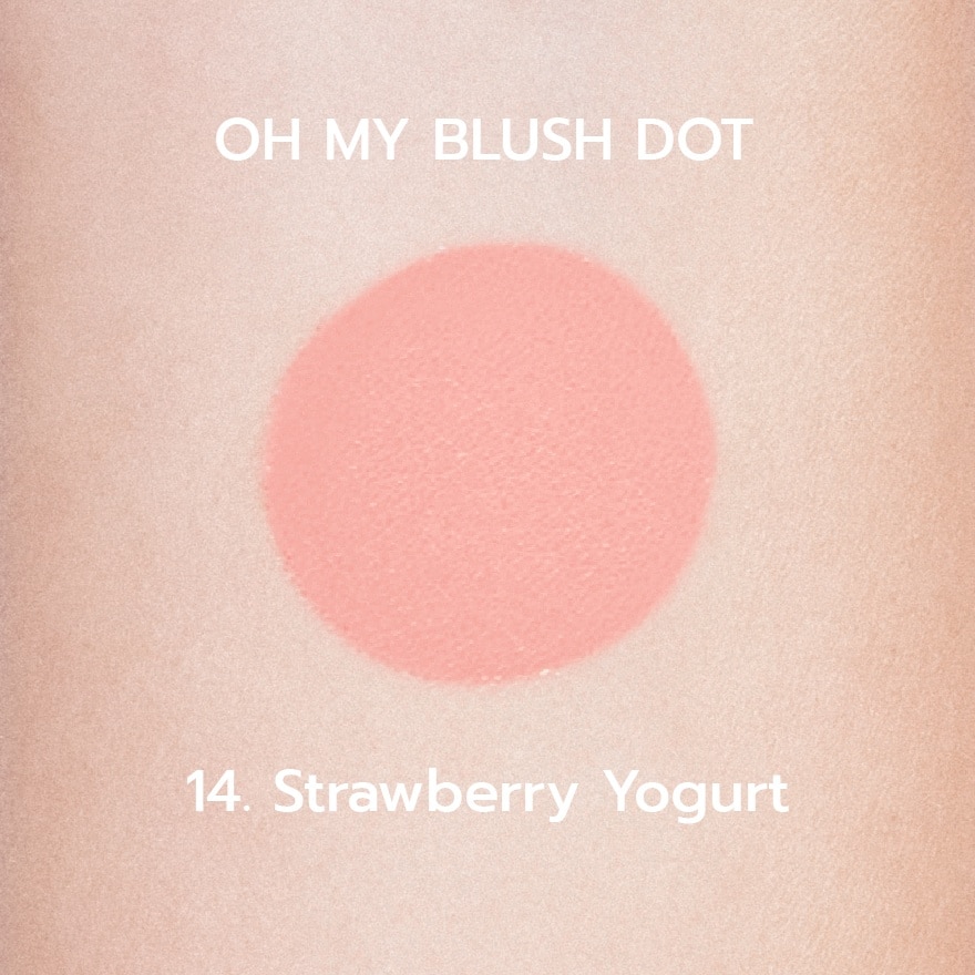 2P Original Oh My Blush Dot 3g. 14 Strawberry Yogurt