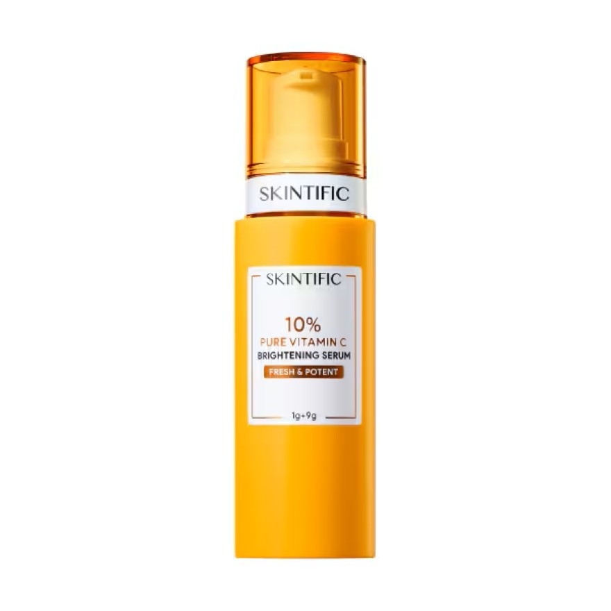 สคินทิฟฟิค 10 เพียว วิตามินซี ไบร์ทเทนนิ่ง เซรั่ม (Powder+Liquid) x2 ชิ้น