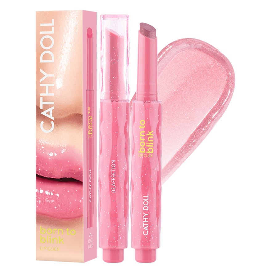 Cathy Doll เคที่ดอลล์ บอร์น ทู บลิงก์ ลิป คลิก 2ก. 02 แอ็ฟเฟกชั่น