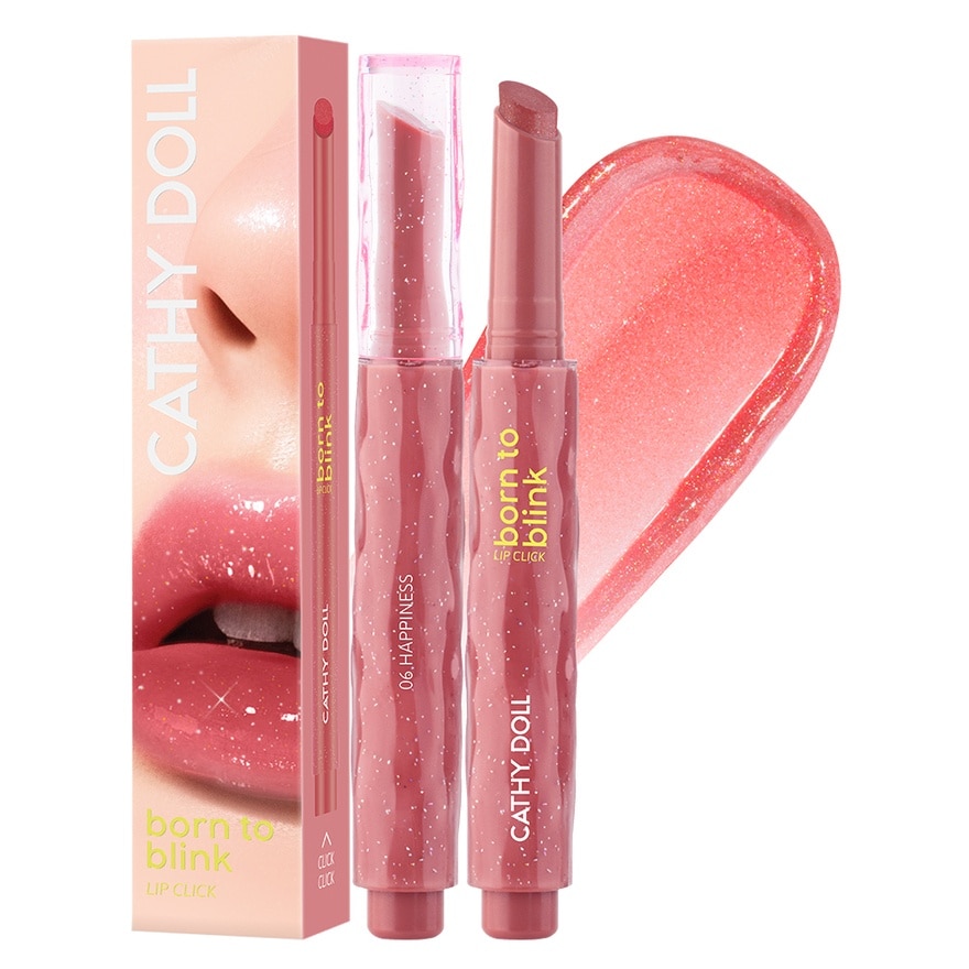 Cathy Doll เคที่ดอลล์ บอร์น ทู บลิงก์ ลิป คลิก 2ก. 06 แฮปปี้เนสส์