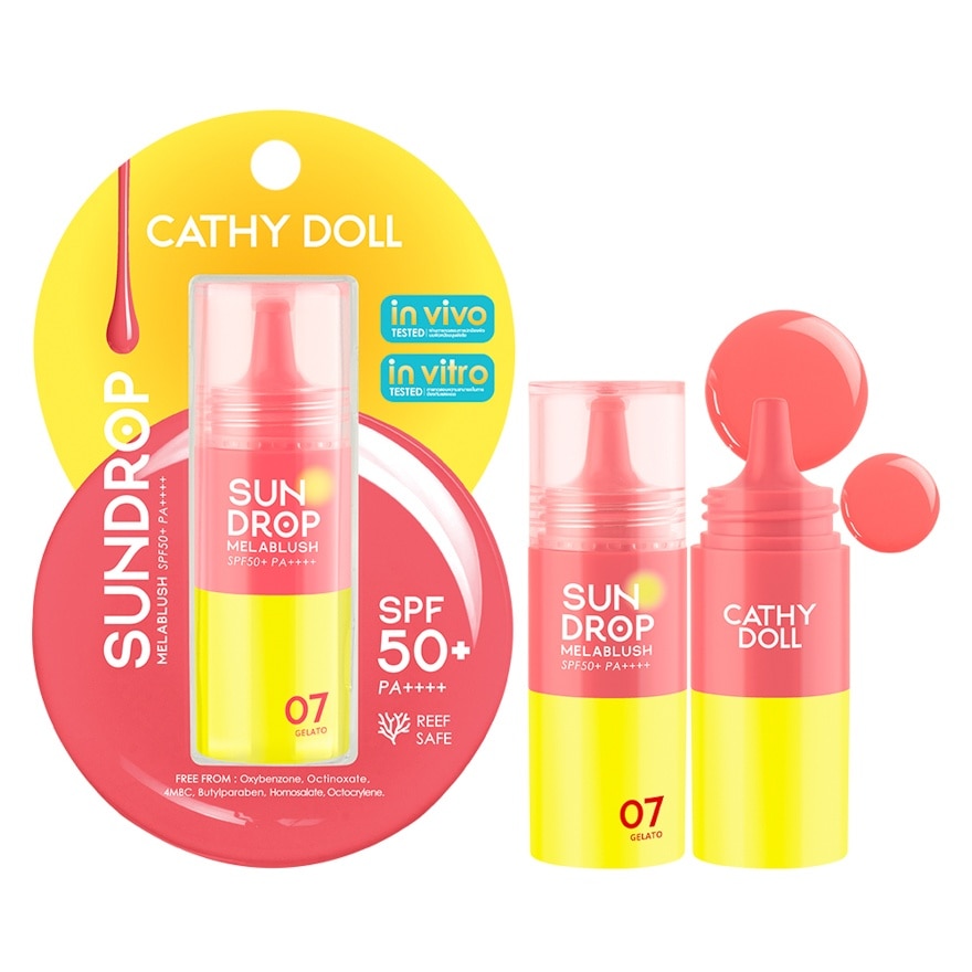 Cathy Doll Sundrop Melablush SPF50+ PA++++ 6g. 07 Gelato