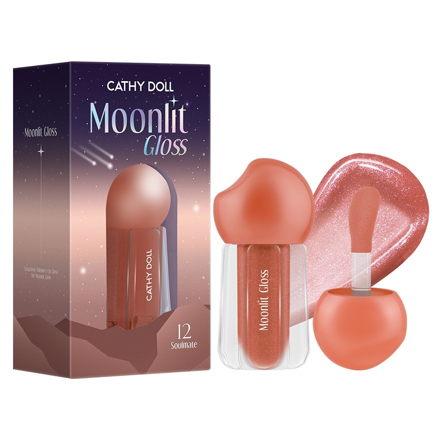 Cathy Doll Cathy Doll Moonlit Lip Gloss 3.5g. 12 Soulmate