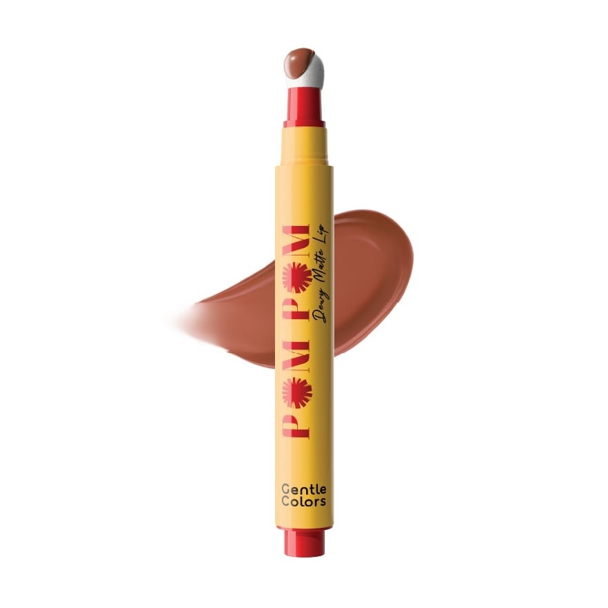 Gentle Colors Pom Pom Dewy Matte Lip 2.5g. 03 Columbia Crush