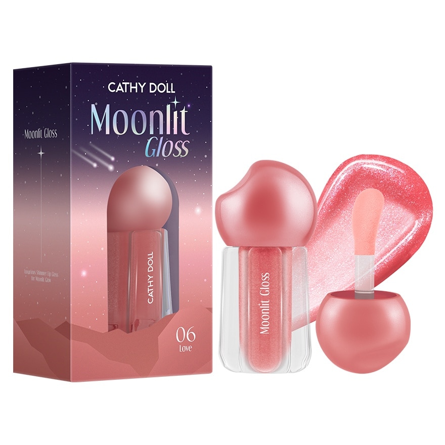 Cathy Doll Moonlit Lip Gloss 3.5g. 06 Love