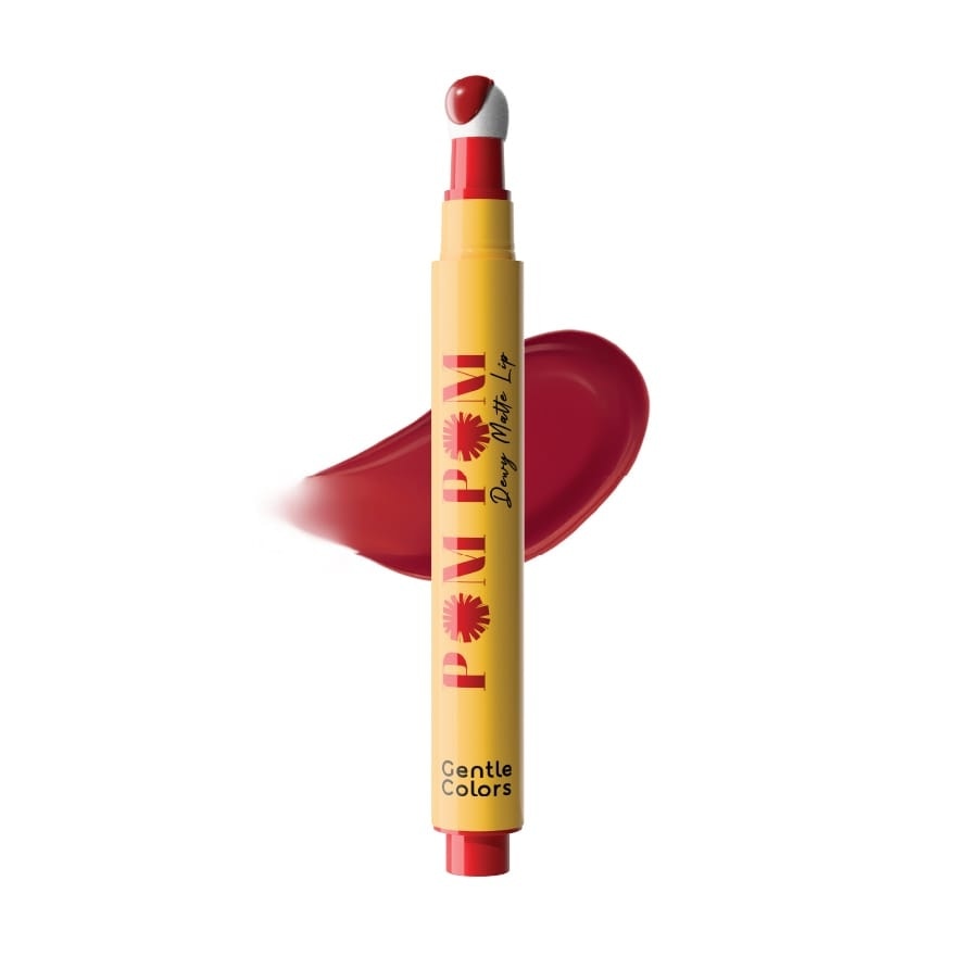 Gentle Colors Pom Pom Dewy Matte Lip 2.5g. 07 Standford Scarlet