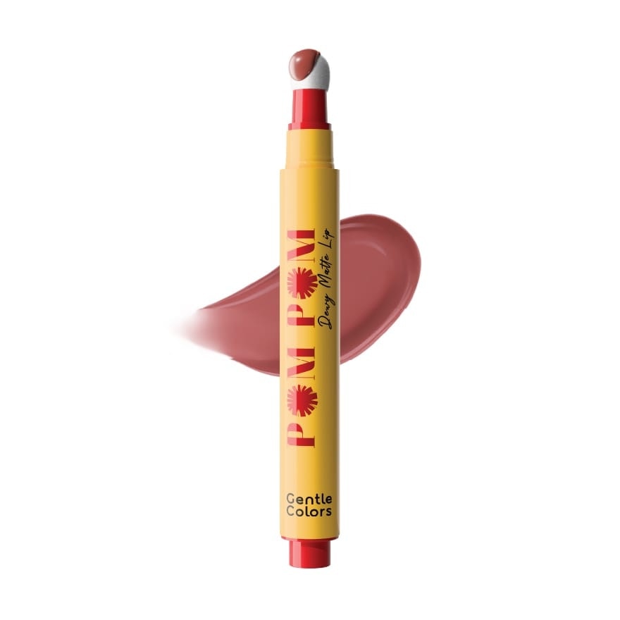 Gentle Colors Pom Pom Dewy Matte Lip 2.5g. 10 Oxford Orchard