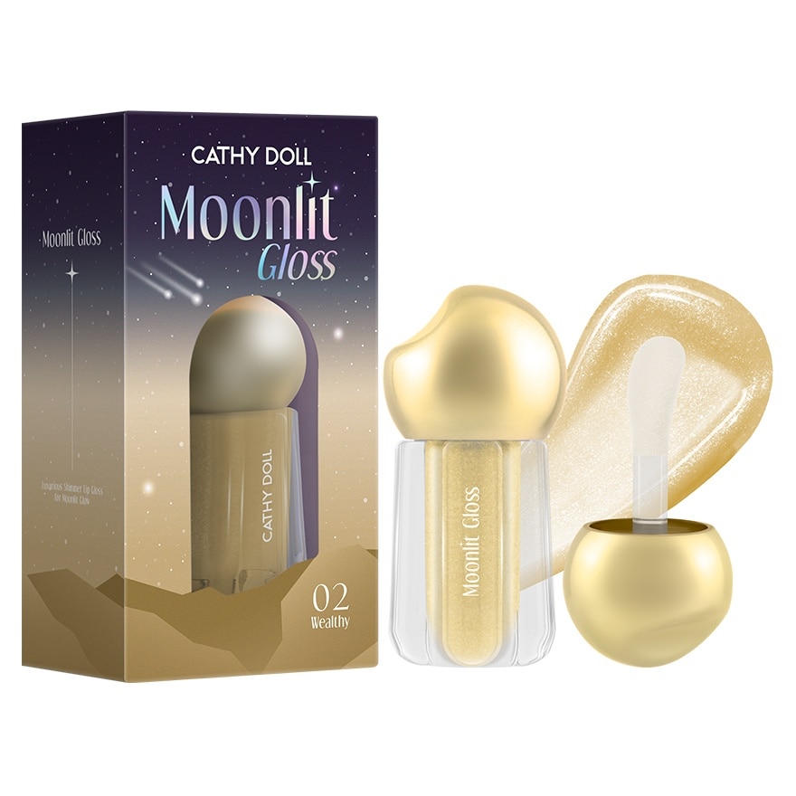 Cathy Doll Cathy Doll Moonlit Lip Gloss 3.5g. 02 Wealthy