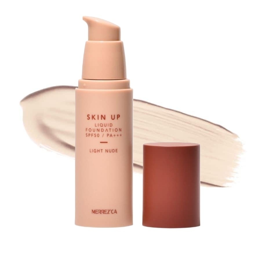 Merrezca Skin Up Liquid Foundation SPF50 PA+++ 30g. 01 Light Nude