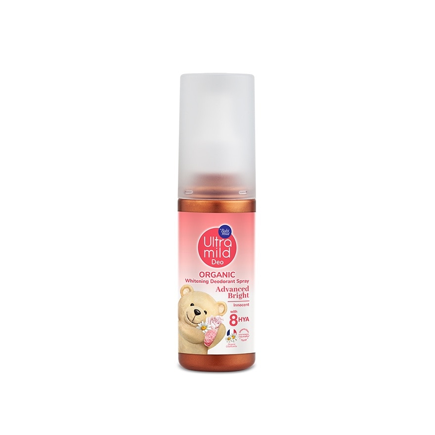 Ultra Mild Ultra Mild By Babi Mild Organic Deodorant Spray Advanced Bright 100 Ml.